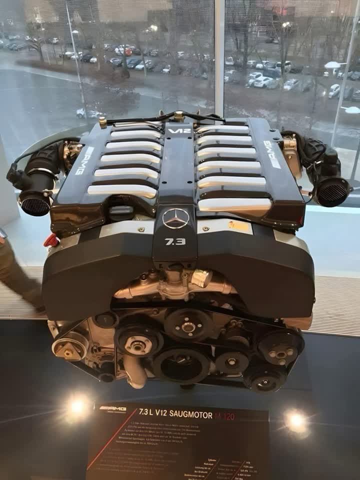 the monster 7.3 AMG V12